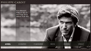 Logo de la site de Philippe Caroit