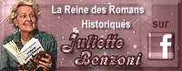 info - image - Logo Facebook : Juliette Benzoni la Reine des Romans historique